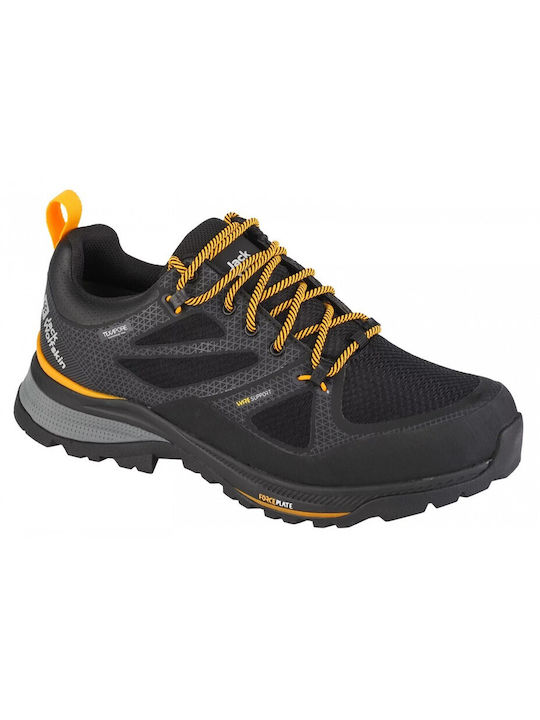 Jack Wolfskin Force Striker Men's Hiking Shoes Waterproof Black