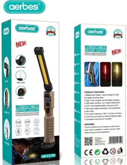 Aerbes Rechargeable Workshop Light LED