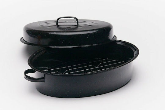Venus Dutch Oven Oval Made of Aluminum 34x27cm 1pcs