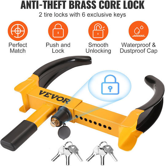 Vevor Anti-theft Car Wheel Clamp