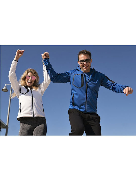 Payper Extreme Μπουφάν Εργασίας Softshell με Επένδυση Fleece και με Κουκούλα Μαύρο