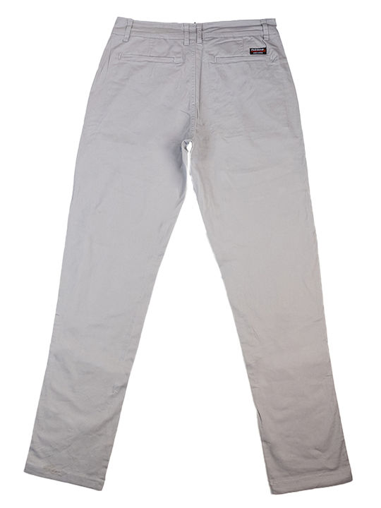 Paco & Co Herrenhose Chino Gray