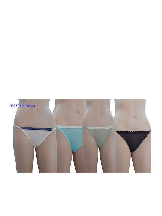 Women's Slip 3Pack with Lace Beige