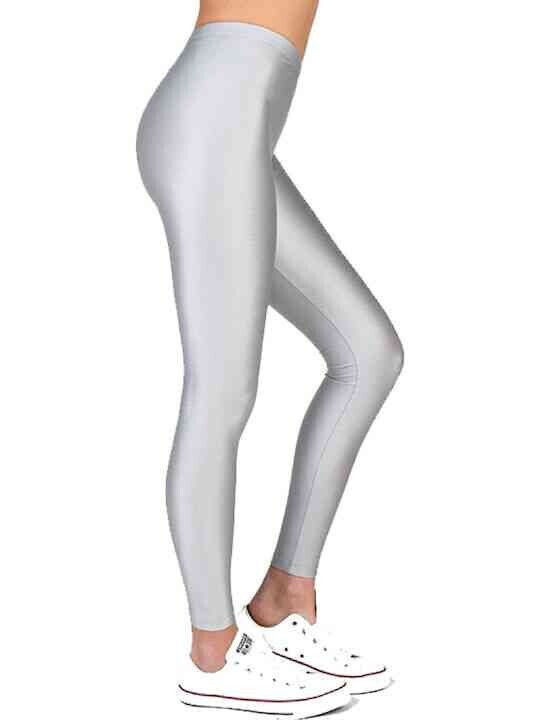 Jacqueline Women's Everyday Legging Shiny Silver