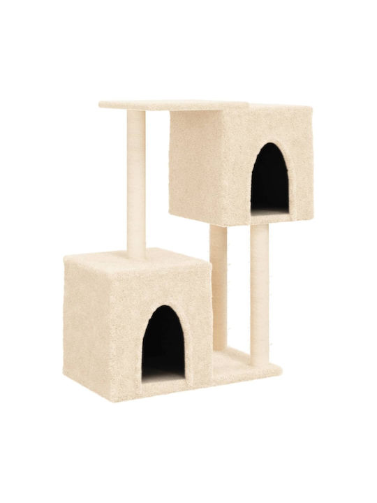 vidaXL Γατόδεντρο Μπεζ 74x35x86εκ. vidaXL Γατόδεντρο Μπεζ 74x35x86εκ.