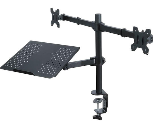 Art L-25 Halterung Auf dem Schreibtisch für 2 Monitore bis 27"