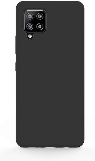 Lemontti 360 Full Cover Silicon Negru (Galaxy A42)
