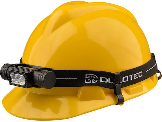Dulotec Επαναφορτιζόμενος Φακός Κεφαλής LED με Μέγιστη Φωτεινότητα 151lm