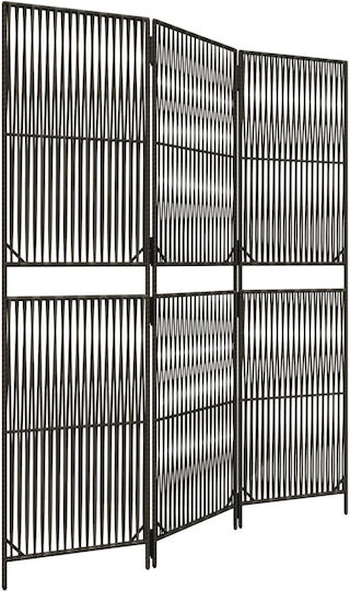 vidaXL Dekorativer Raumteiler aus Leinwand 147x180cm