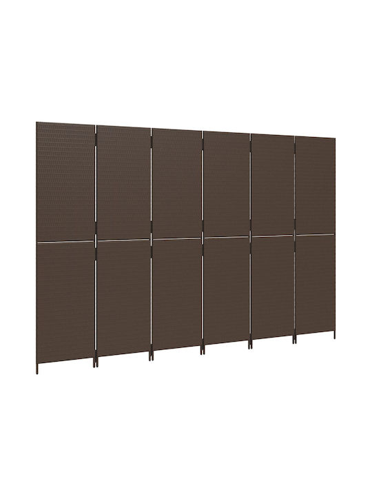 vidaXL Decorativ Paravan din Pânză 294x180cm