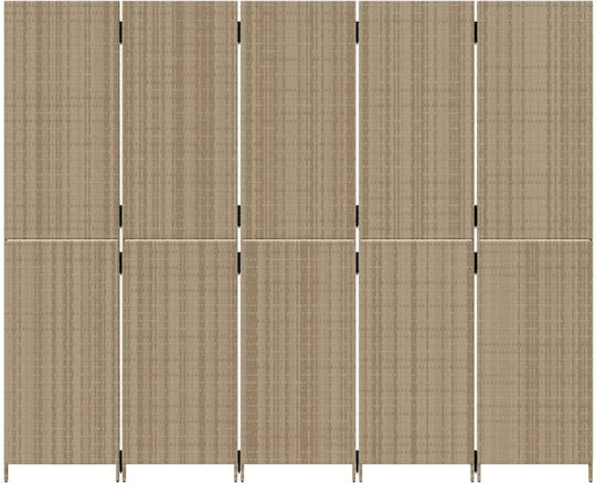 vidaXL Decorativ Paravan din Pânză 245x200cm