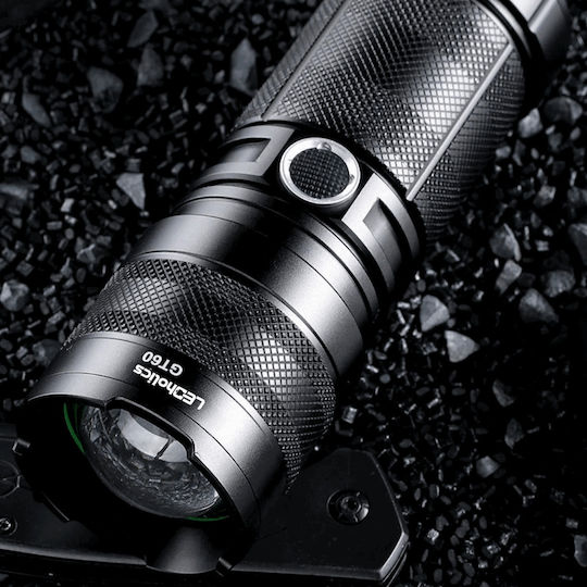 Ledholics Rechargeable Flashlight LED with Maximum Brightness 3200lm