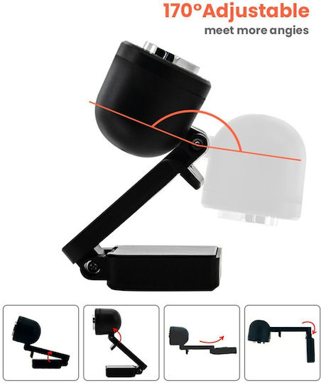 Aoke WS-W5 Camera Web Full HD 1080p