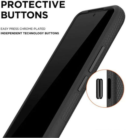 Eiger North Back Cover Σιλικόνης Μαύρο (iPhone 14 Pro Max)