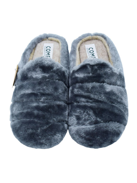 Comfy Anatomic Anatomical Women's Slippers in Gray color