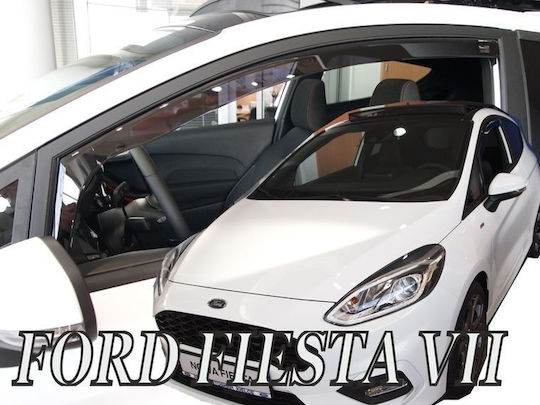 Set deflectoare de vânt Dark Fime pentru Ford Fiesta 2buc