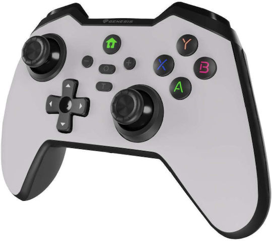 Genesis Mangan 400 Wireless Gamepad for Android / PC / Switch White