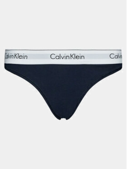 Calvin Klein Комплект Дамско Бельо Сутиени с Редица Син