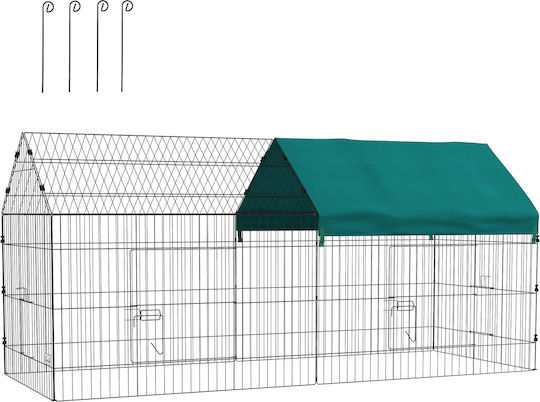 Pawhut Rodent Cage 220x85x103cm