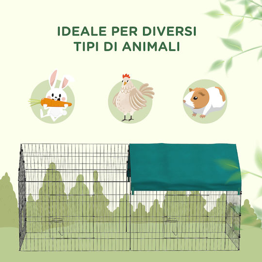 Pawhut Rodent Cage 220x85x103cm
