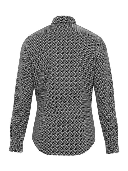 Seidensticker Men's Shirt Long Sleeve Cotton Black