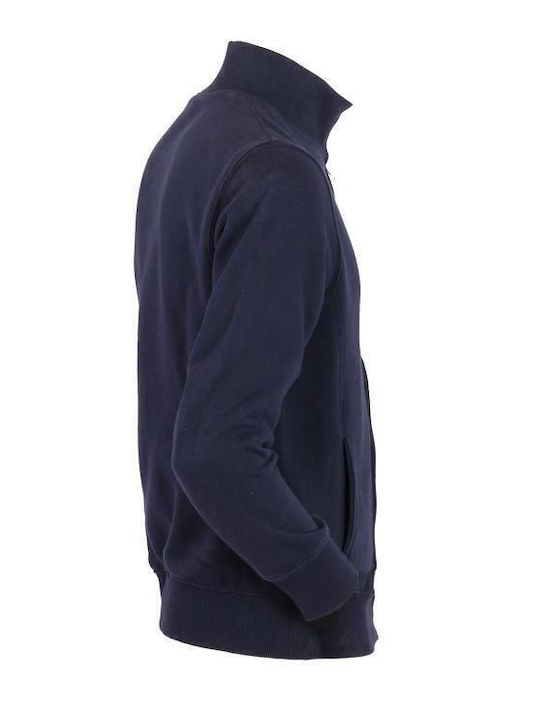 Kprime Unisex Διαφημιστική Ζακέτα Μακρυμάνικη σε Μαύρο Χρώμα