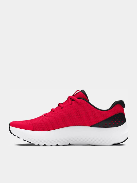 Surge 4 Kids Sports Shoes Running with Laces Red