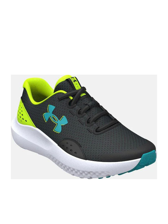 Surge 4 Kids Sports Shoes Running with Laces Black