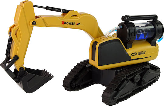 Lean Toys Remote Controlled Радиоуправляем Багер Жълт