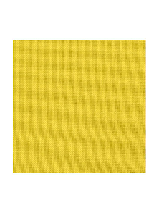 Two-Seater Couch Yellow 138x77x80cm