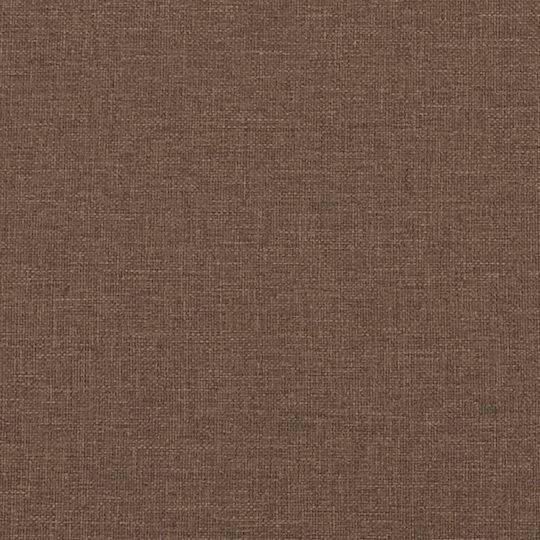 Cu două locuri Canapea Maro 138x77x80cm.