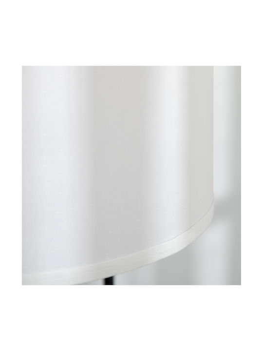 HomCom Stehleuchte H163.5xB64cm. Weiß
