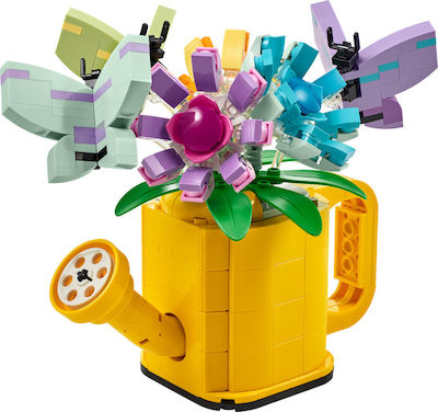 Lego Creator 3 în 1 Flowers in Watering Can pentru 8+ ani