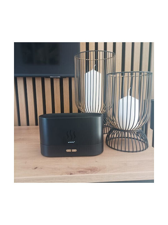 Ruhhy Lumini LED Dispozitiv de aromaterapie Negru 180ml