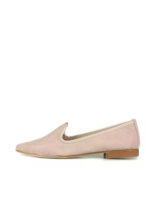 To Be Yourself Women's Loafers in Beige Color