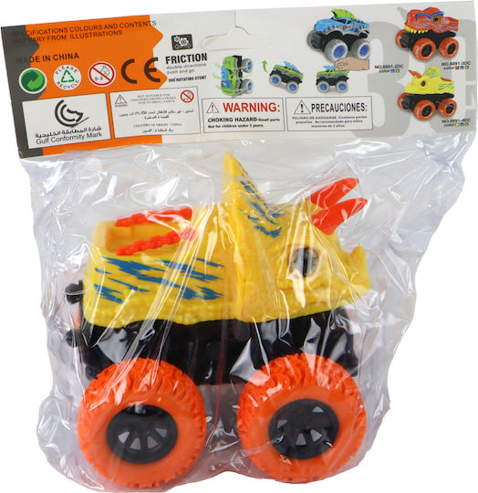 Lean Toys Dinosaurs Car Pull Back for 3+ Years