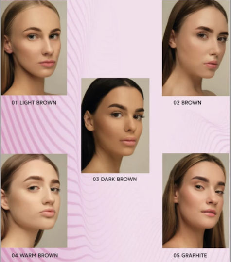 Zola Collagen Σετ Μακιγιάζ Φρυδιών 5ml