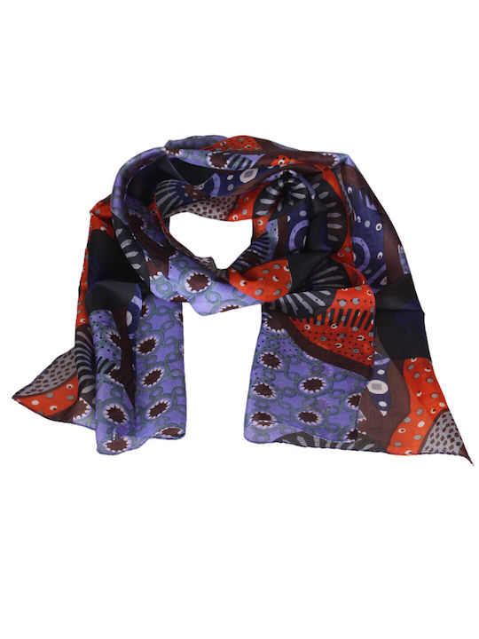 Gk.fashion Women's Silk Scarf Multicolour