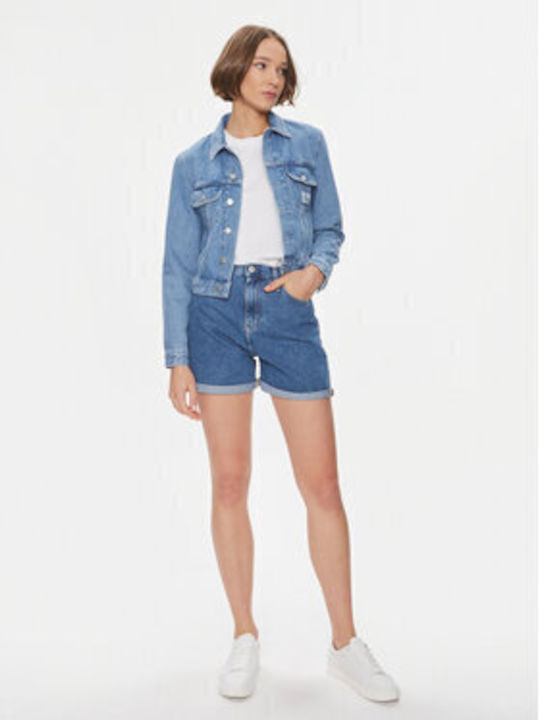 Calvin Klein Women's Jean Shorts Blue