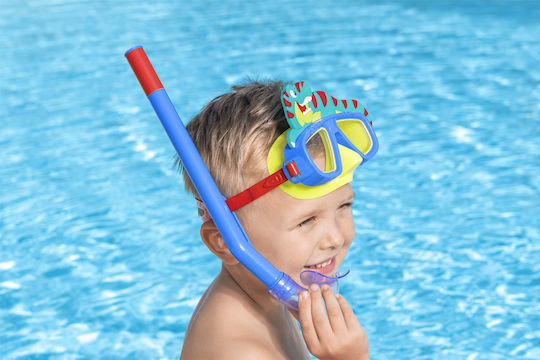 Bestway Kids Green Diving Mask with Snorkel