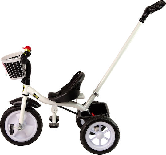 Tricycle Μετατρεπόμενο με Χειρολαβή Γονέα Μαύρο