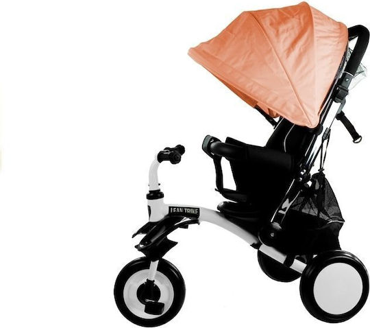 Lean Toys PRO400 Wandelbar mit Elterngriff Orange