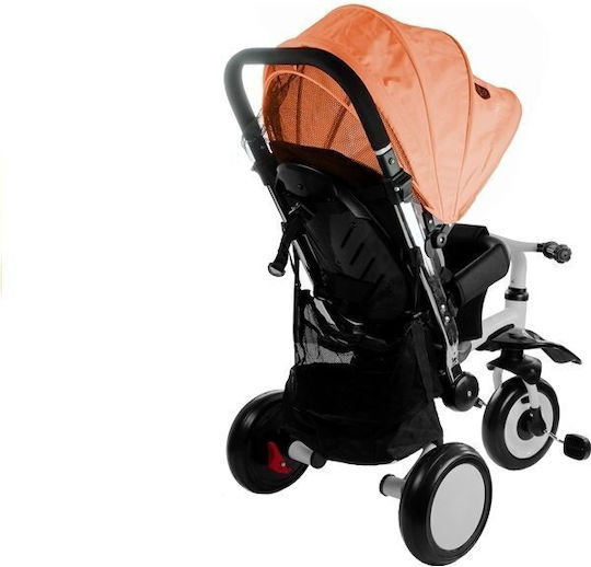 Lean Toys PRO400 Wandelbar mit Elterngriff Orange