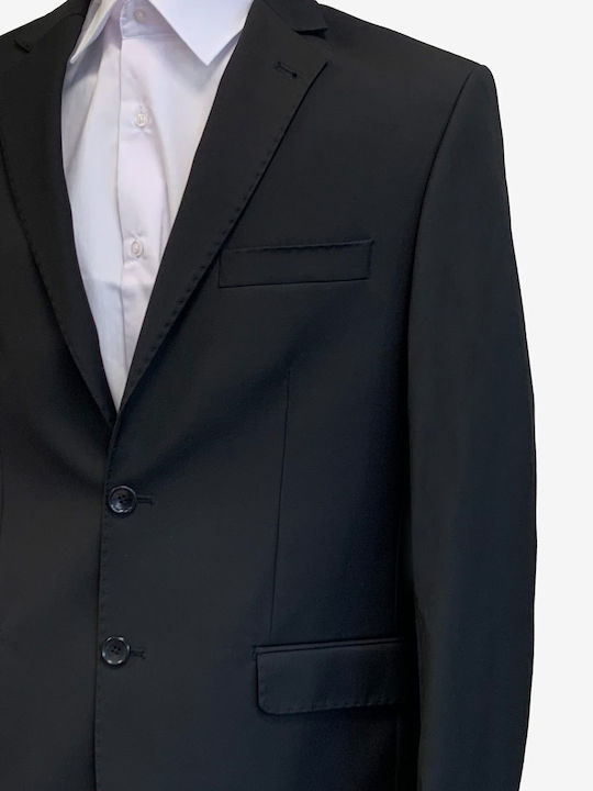 Alberto Men's Suit Black