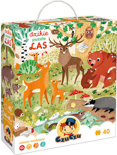 Παιδικό Puzzle Forest 40pcs CzuCzu