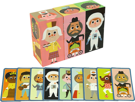 Ξύλινο Παιδικό Puzzle Piece Lean Toys