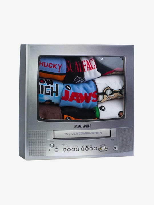 Odd Sox TV Ανδρικές Κάλτσες Πολύχρωμες 12Pack