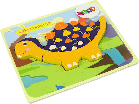 Ξύλινο Παιδικό Puzzle 5pcs Lean Toys