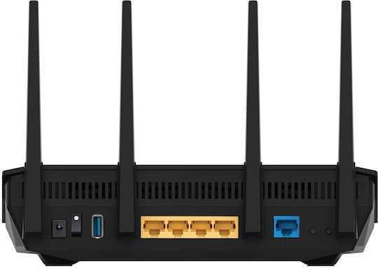 Asus RT-AX5400 Ασύρματο Router Wi‑Fi 6 με 4 Θύρες Gigabit