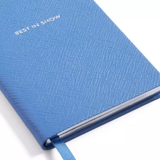 Smythson Carnet Albastru